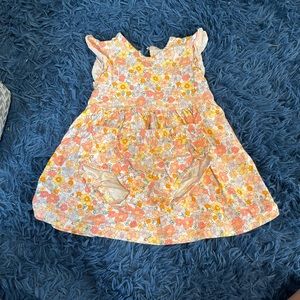 Carters Girls Floral 12m Dress w Bottoms